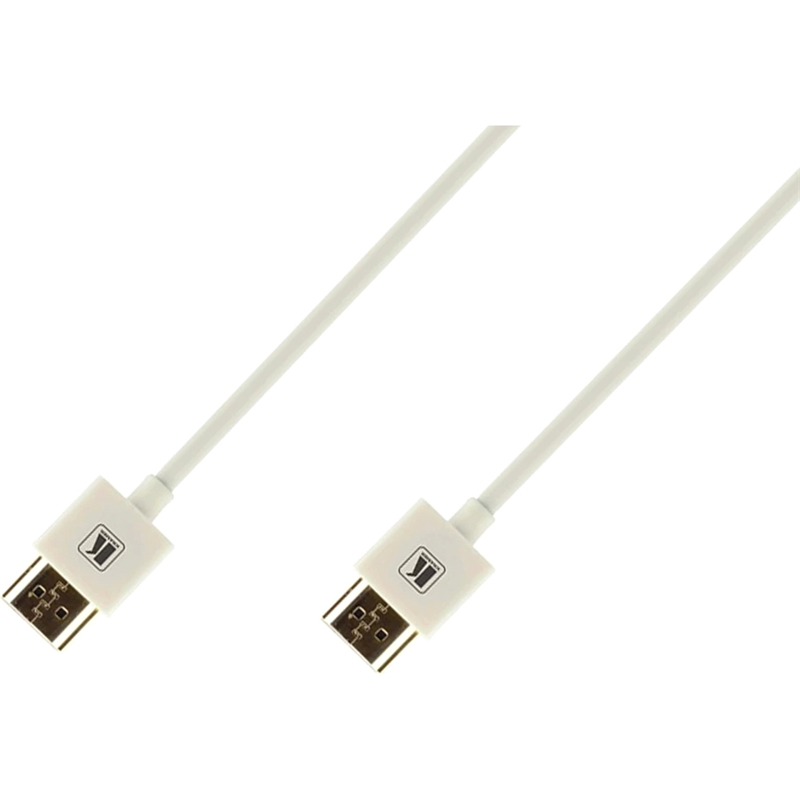 Кабель HDMI-HDMI (Вилка - Вилка), белый, 0,9 м (C-HM/HM/PICO/WH-3)