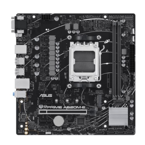 Материнская плата ASUS PRIME A620M-E-CSM, Socket AM5, A620, 2*DDR5, DP+VGA+HDMI, 4xSATA3, M2, Audio, Gb LAN, USB 3.2, USB 2.0, mATX (90MB1F50-M0EAYC)