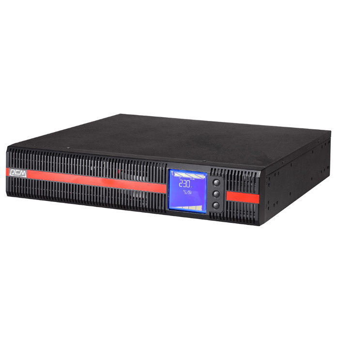 Источник бесперебойного питания Powercom MACAN SE, On-Line, 3000VA/ 3000W, Rack/ Tower, IEC 8 x C13, LCD, Serial+USB, SmartSlot (MRT-3000SE)