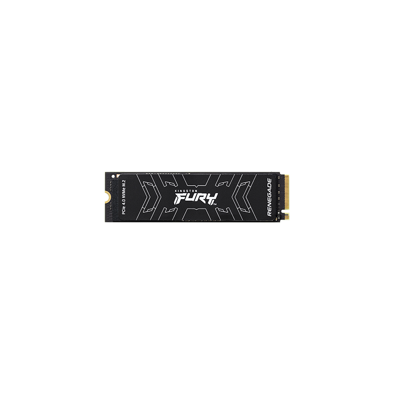 Твердотельный накопитель/ Kingston SSD Fury Renegade, 4000GB, M.2 22x80mm, NVMe, PCIe 4.0 x4, 3D TLC, R/ W 7300/ 7000MB/ s, IOPs 1 000 000/ 1 000 000, TBW 4000, DWPD 0.55, with Heat Spreader (5 лет) (SFYRDK/4000G)