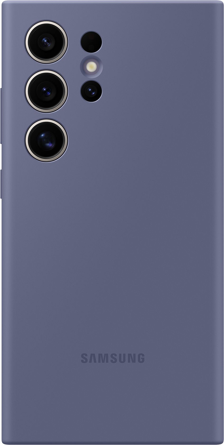 Чехол (клип-кейс) Samsung для Samsung Galaxy S24 Ultra Silicone Case S24 Ultra фиолетовый (EF-PS928TVEGRU)