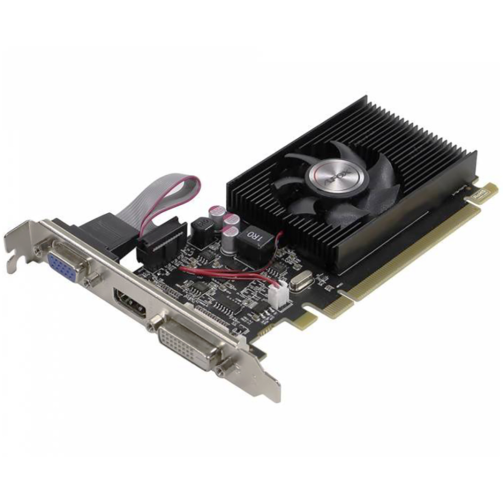 Видеокарта Afox R5 220 2GB GDDR3 64bit DVI HDMI 1FAN LP RTL {30} (782340) (AFR5220-2048D3L5)