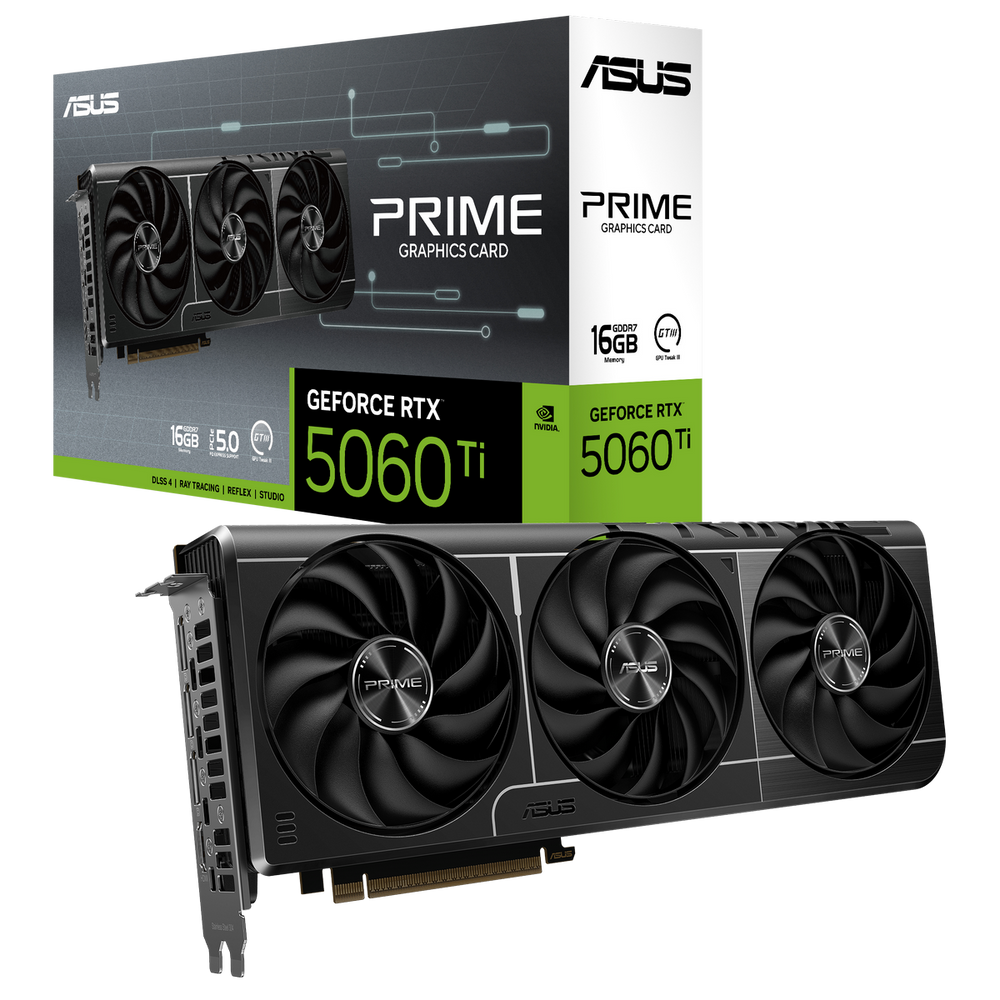 Видеокарта/ PRIME-RTX5060TI-16G (90YV0MH3-M0NA00)