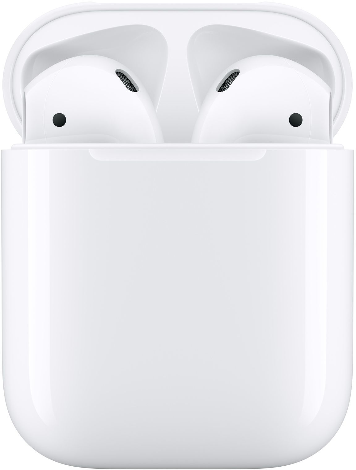 Гарнитура вкладыши Apple AirPods 2 A2032/ A2031/ A1602 белый беспроводные bluetooth в ушной раковине (MV7N2HN/A)