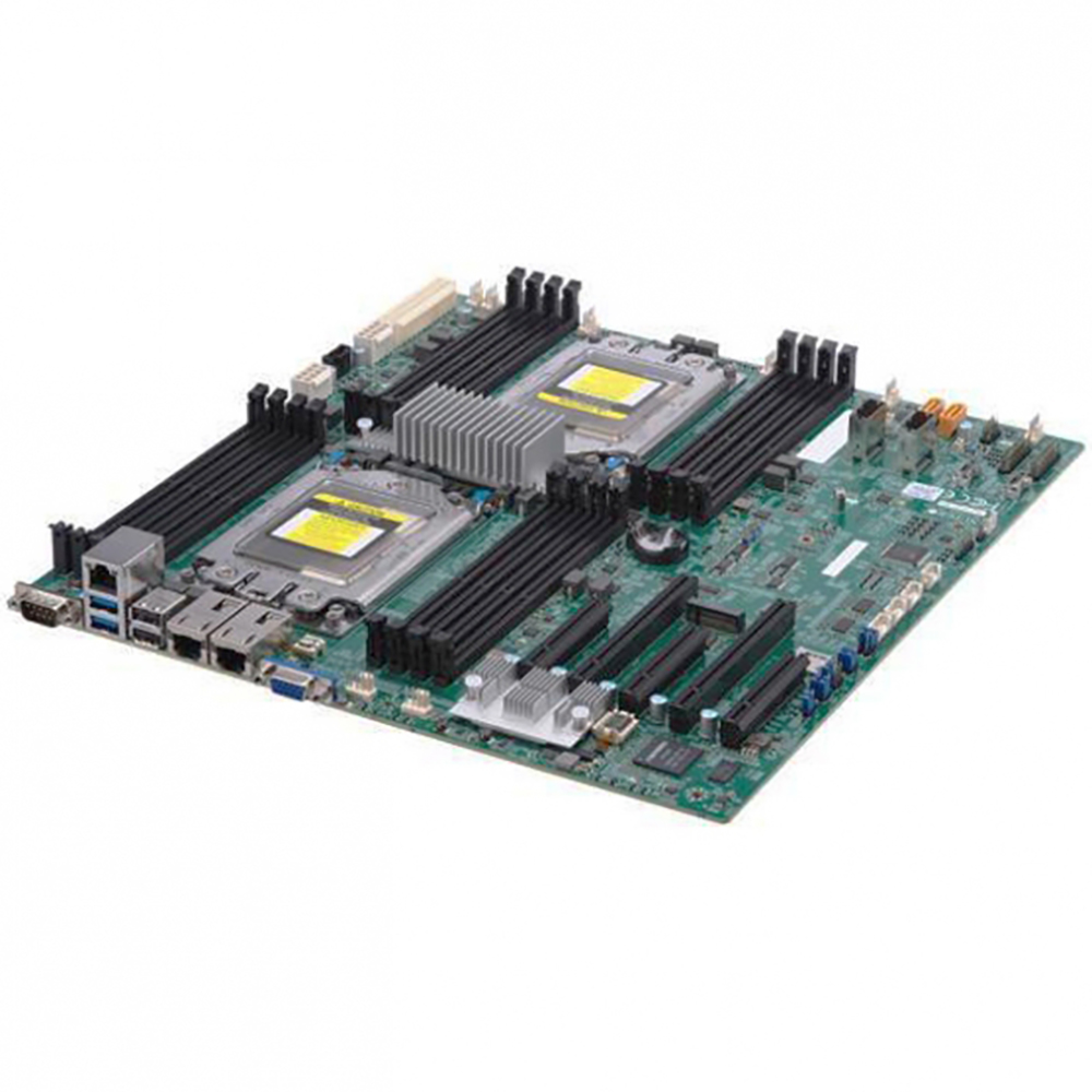 Материнская плата SuperMicro MBD-H11DSI-NT-B E-ATX 16xDDR4 2xM.2 NVMe (PCI-E3.0x4) 10xSATA3 2xUSB3.0 4xUSB2.0 VGA 3xPCI-E3.0x8 2xPCI-E3.0x16 (259984) {10} (incl. 1x I/O Shield MCP-260-00042-0N, 2x CBL-0044L)