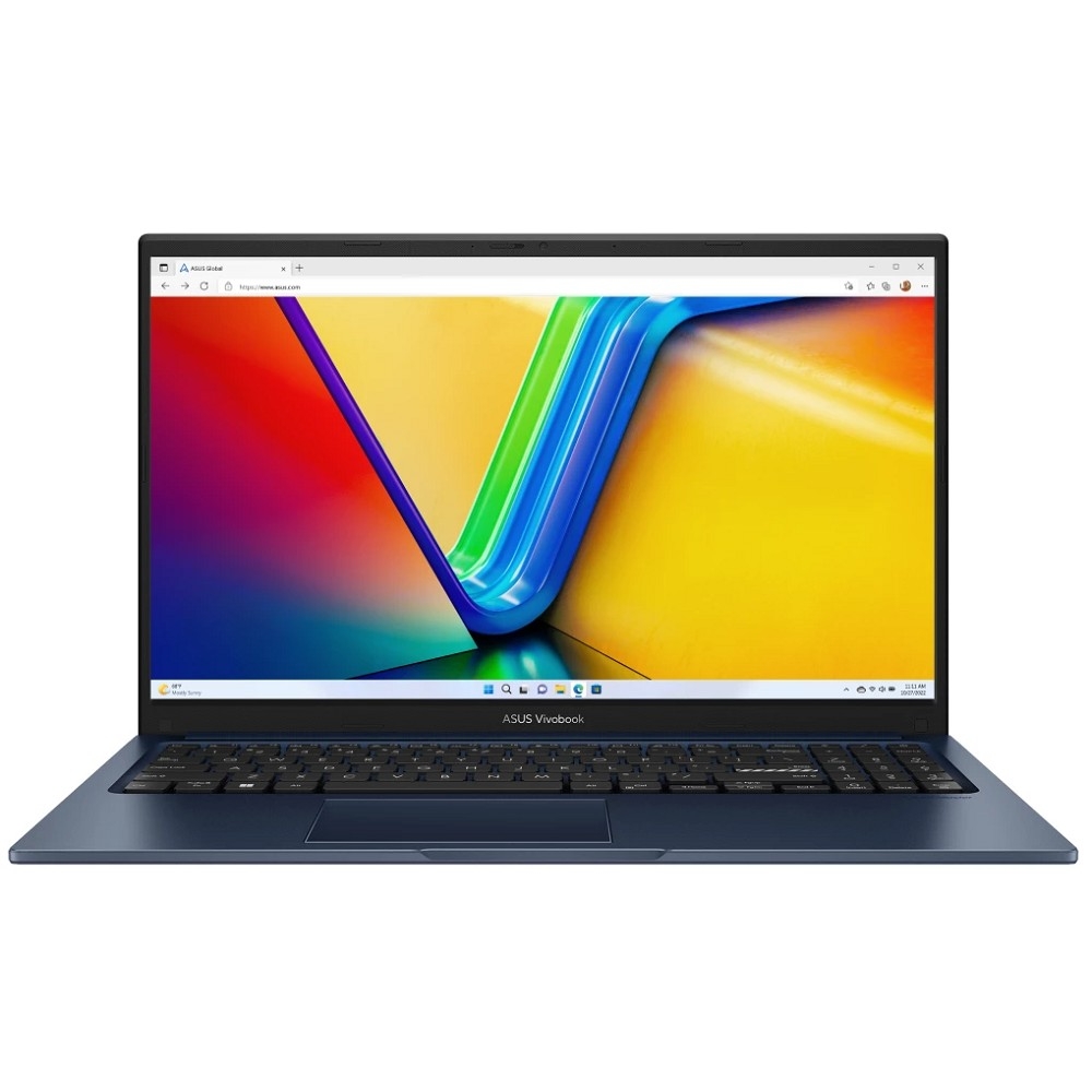 Ноутбук ASUS Vivobook 15 X1504VA-BQ522 [90NB10J1-M018J0] Quiet Blue 15.6" {FHD i5 1335U/ 16Gb/ 512Gb SSD/ VGA int/ noOS}