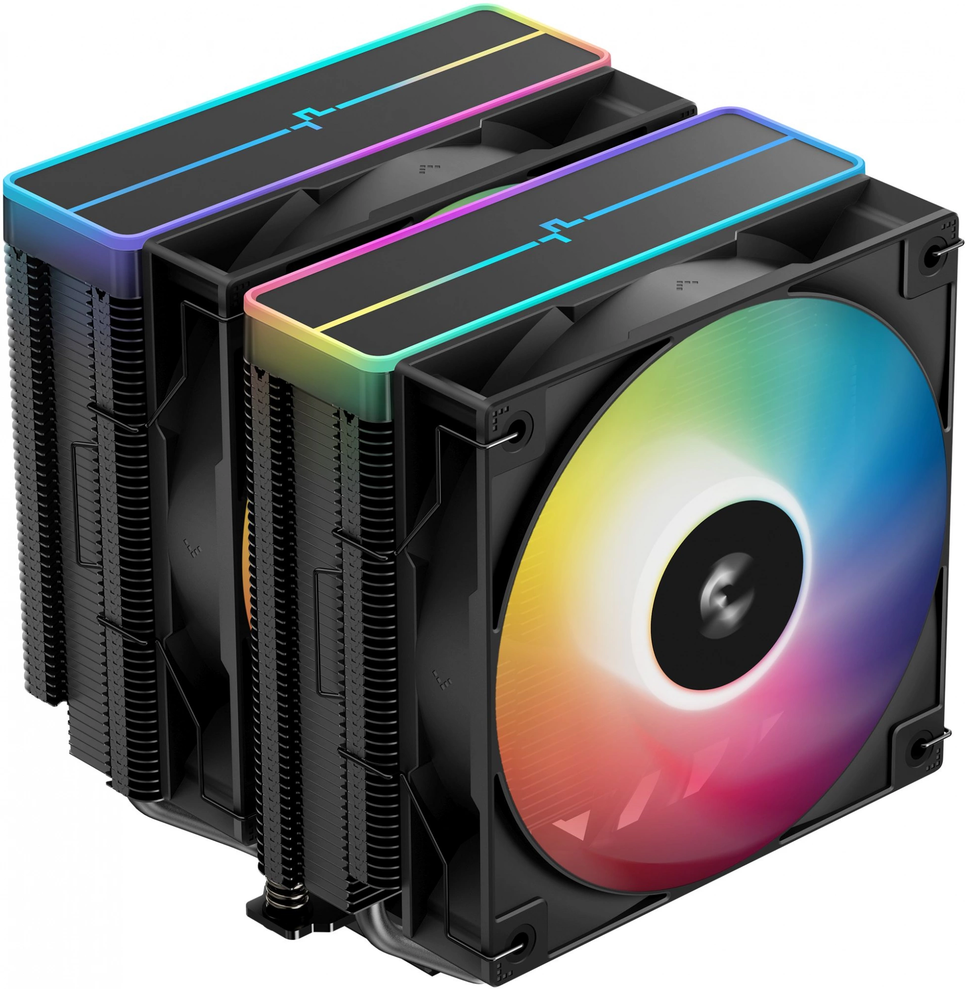 Вентилятор для процессора Deepсool AG620 BK ARGB V2 (Soc 1700/ 115X/ 1200/ 1851/ AM5/ AM4, 120mm, 1950rpm, 29.4 дБ, 260W, PWM 4-pin, Al+Cu) (R-AG620- (R-AG620-BKAMMN-GJD)