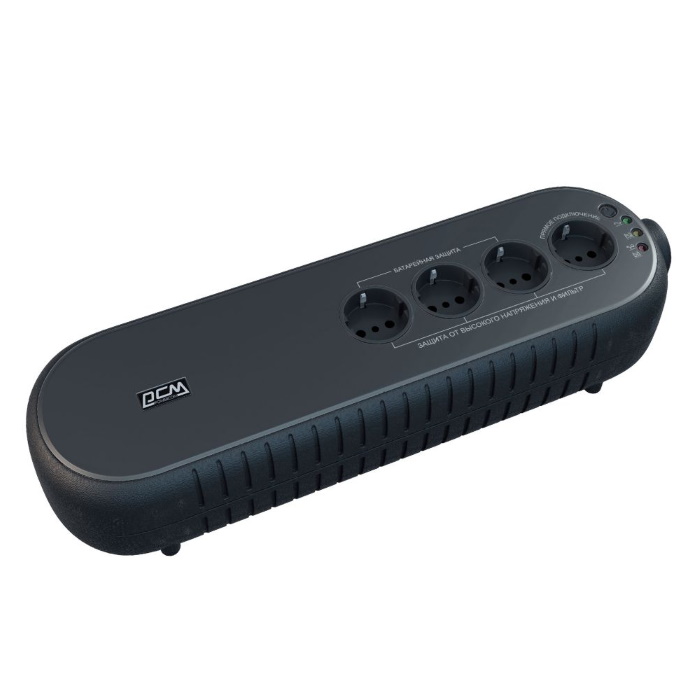 Источник бесперебойного питания Powercom WOW-1000U, Offline, 1000VA/ 500W, Schuko, USB