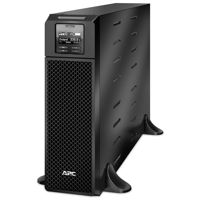 ИБП APC Smart-UPS SRT, 5000VA/ 4500W, On-Line, Tower/ 3U, Web/ SNMP, RJ-45, Smart-Slot, USB (SRT5KXLI)