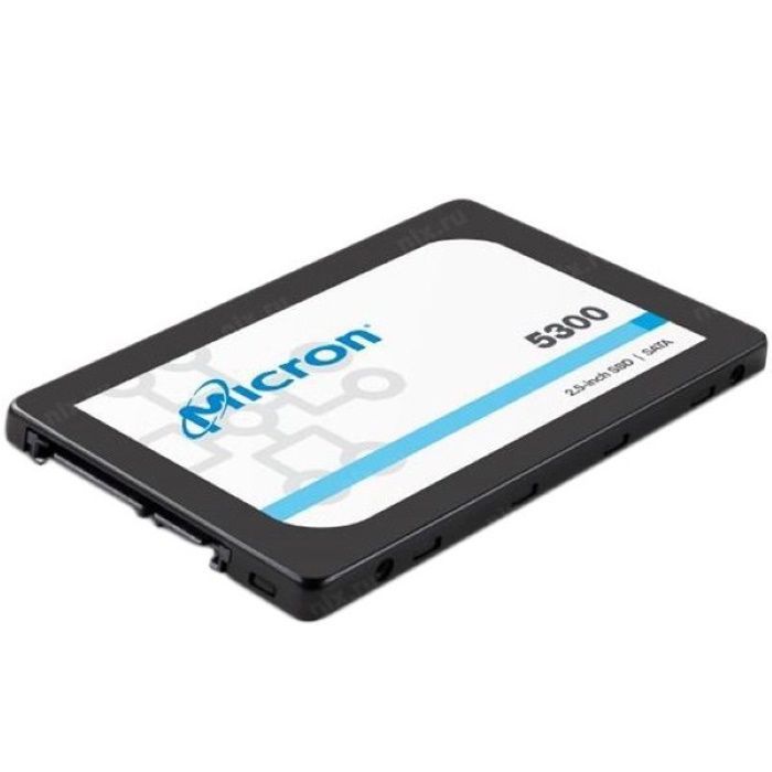 Твердотельный накопитель Micron 5300 PRO SSD 2.5" 240GB SATA 6Gb/s TLC 540/310MB/s IOPS 67K/40K MTBF 3M (MTFDDAK240TDS-1AW1ZABYY)