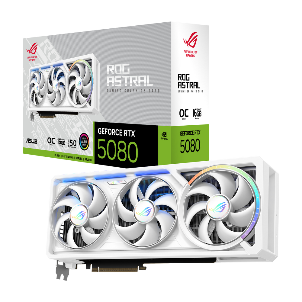 Видеокарта/ ROG-ASTRAL-RTX5080-O16GWHITE (90YV0LV4-M0NA00)