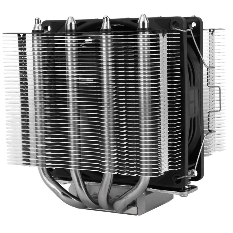 Кулер для процессора/ Thermalright Peerless Assassin 90 SE (4-pin PWM, 110mm, Ni/CU, 4x6mm, 1x92mm, 32.77CFM, 23.85 dBA, 2200RPM, S: 1700, 1200, 115X, AM5, AM4) (PA90-SE-BL)