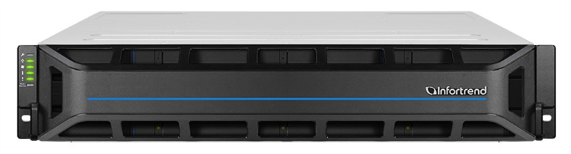 EonStor GS 2000 2U/12bay, 2x12Gb/s SAS,8x1G iSCSI ports +4x host board,4x4GB,2x(PSU+FAN Module),2x(SuperCap.+Flash module),12xdrive trays and 1xRackmount kit (GS 2012RCF-D) (GS2012R0C0F0D-8U32)