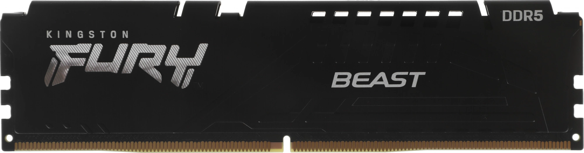 Модуль памяти DDR 5 DIMM 8Gb PC48000, 6000Mhz, Kingston FURY Beast Black XMP CL30 (KF560C30BB-8) (retail)