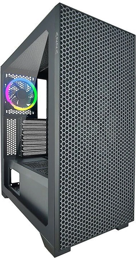Корпус Azza Hive черный без БП ATX 8x120mm 5x140mm 2xUSB2.0 1xUSB3.0 audio bott PSU (CSAZ-450 HIVE)