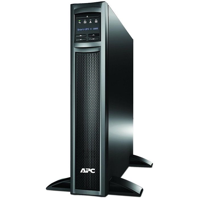 ИБП APC Smart-UPS X 1000VA/ 800W, Tower/ RM 2U, Line-Interactive, LCD, 8x C13 (220-240V), SmartSlot, USB, HS repl. batt. (SMX1000I)