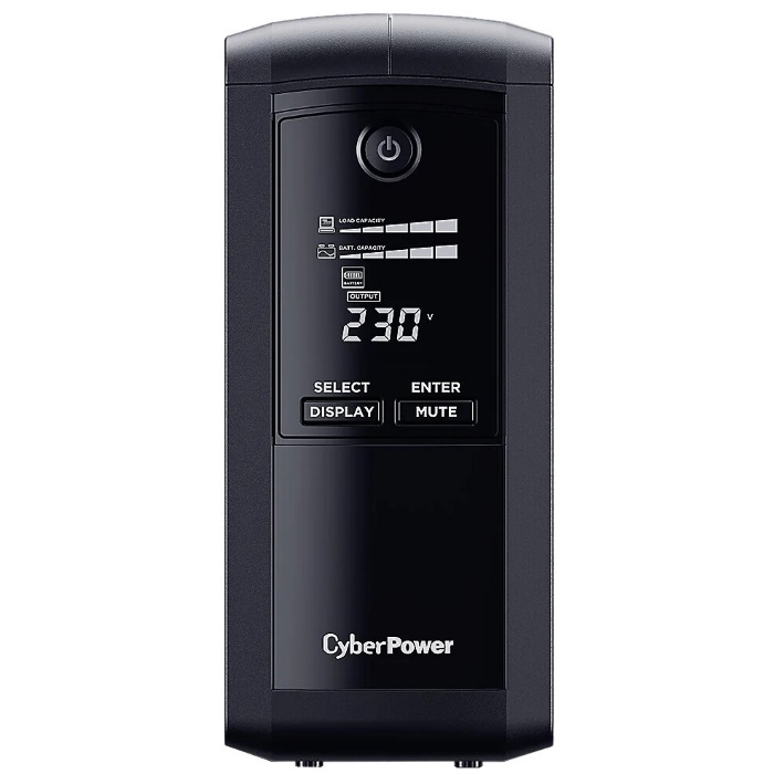 ИБП CyberPower VP700ELCD Line-Interactive 700VA/ 390W USB/ RS-232/ RJ11/ 45 (4 EURO)