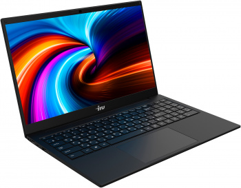 Ноутбук IRU Калибр 15TLI Core i3 1115G4 16Gb SSD512Gb Intel UHD Graphics 15.6" IPS FHD (1920x1080) Free DOS black WiFi BT Cam 7200mAh (1871671)