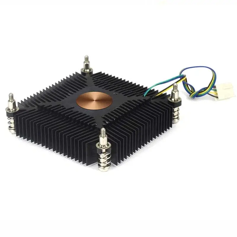 Кулер CPU/ Gamemax E89X (50W, 4-pin PWM, 18mm, Al/Cu, 1x80mm, 55CFM, 30dBA, 2900RPM, S: 1200/115X, black)