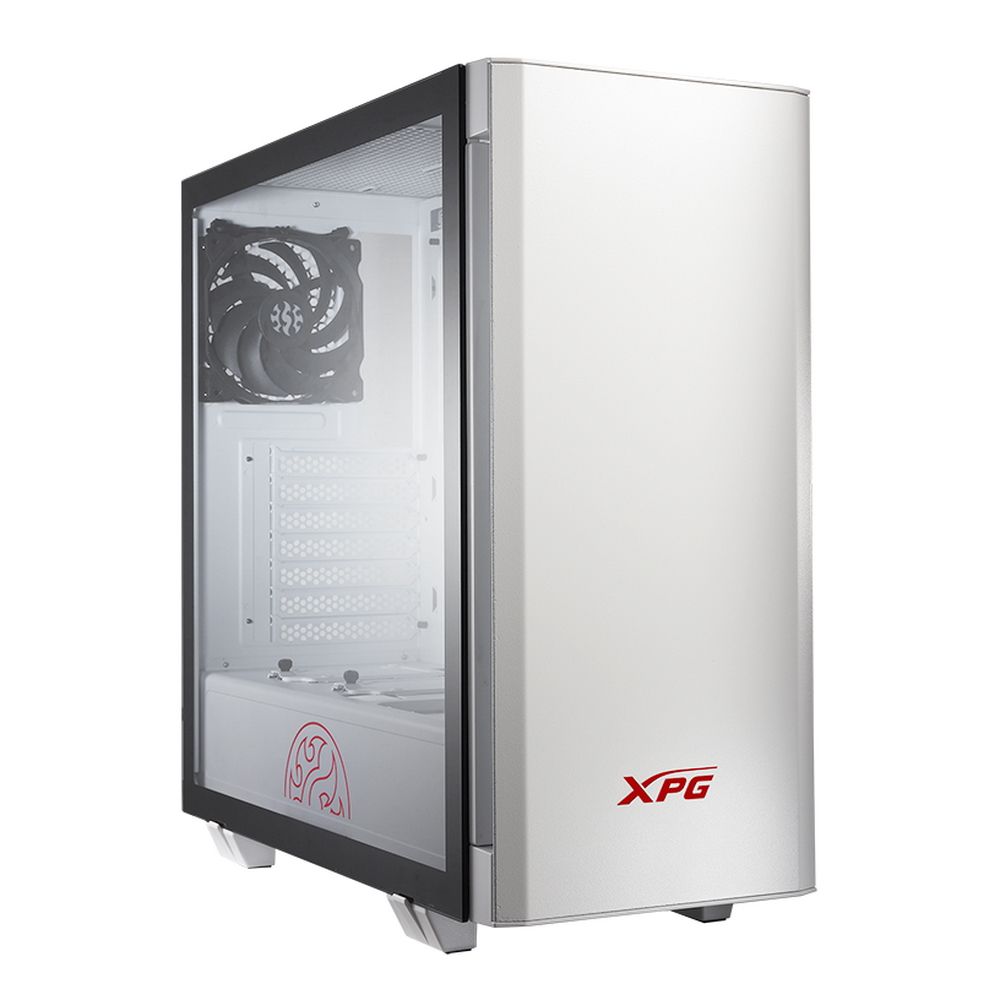 ADATA XPG INVADER белый Mid-Tower, Micro-ATX, Mini-ITX, Standard-ATX, USB 3.2 Gen1 Type-A (INVADER-WHCWW)