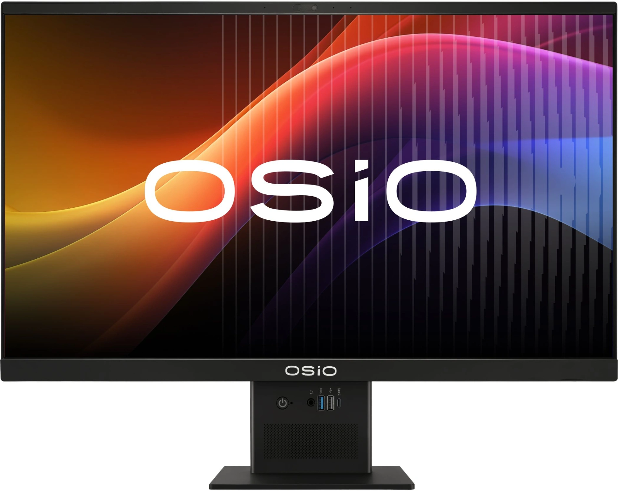Моноблок Osio BaseLine B240i-018b 23.8" Full HD i5 1235U (1.3) 16Gb SSD512Gb Iris Xe без ОС GbitEth WiFi BT 84W Cam черный 1920x1080 (RUS)