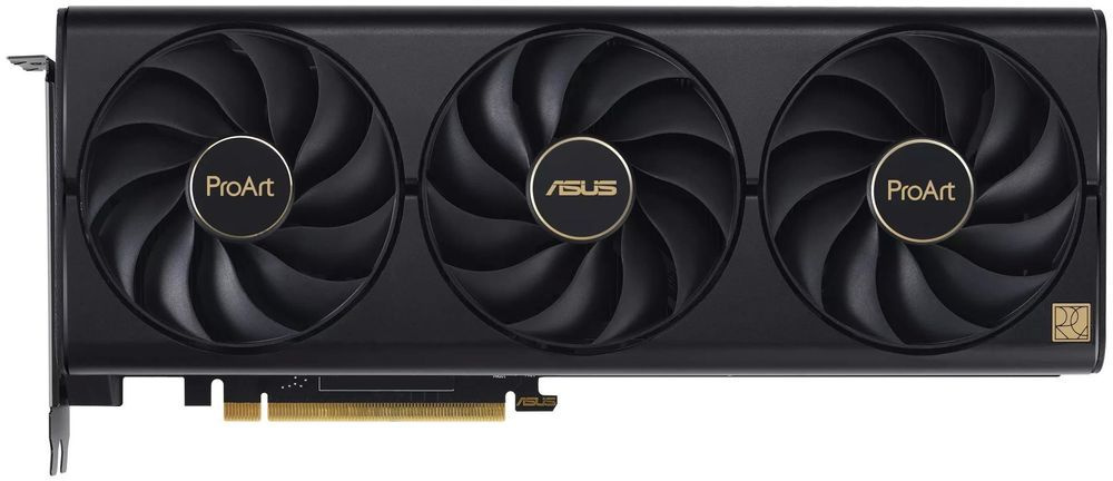 Видеокарта Asus PCI-E 4.0 PROART-RTX4070-O12G NVIDIA GeForce RTX 4070 12288Mb 192 GDDR6X 2535/ 21000 HDMIx1 DPx3 HDCP Ret