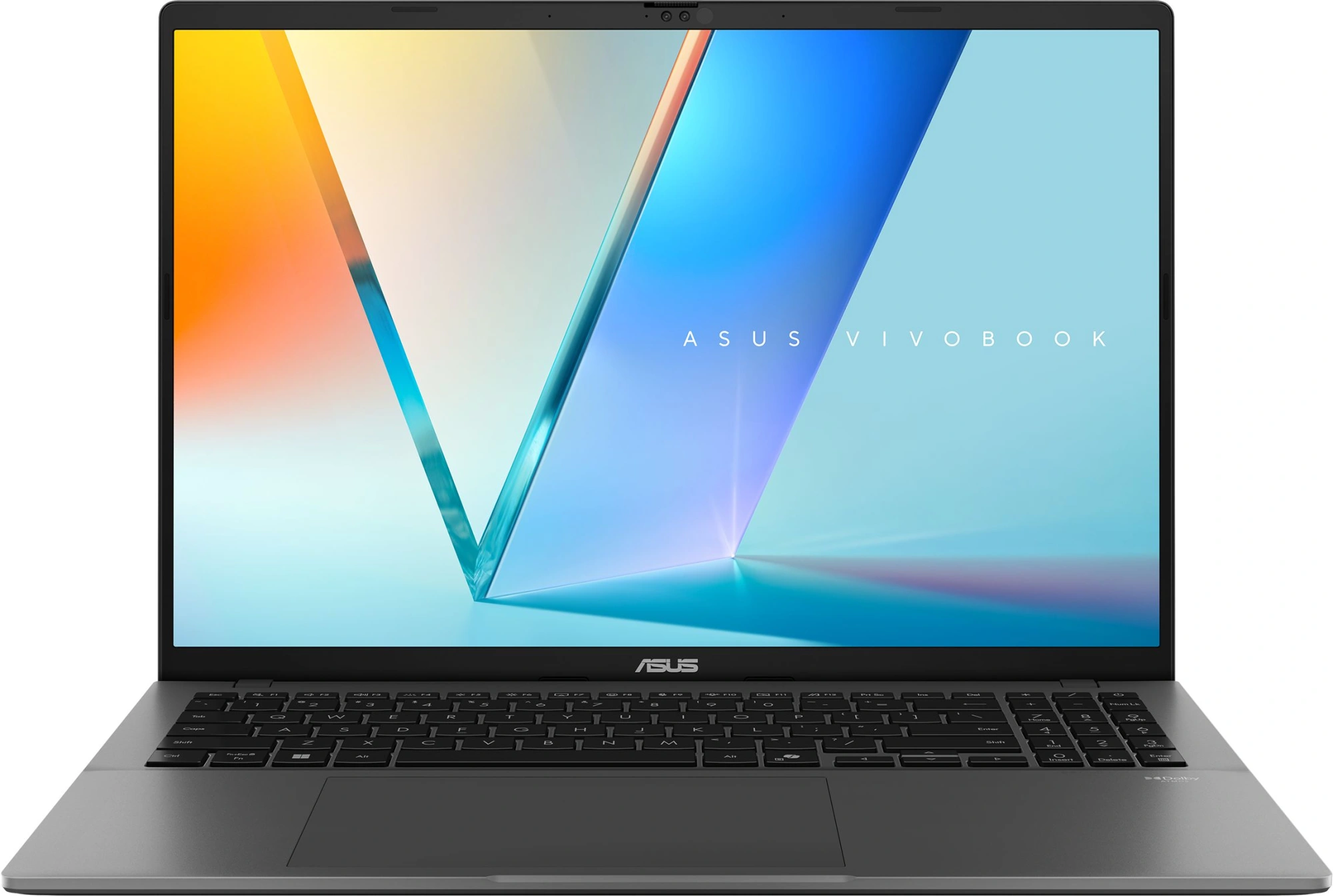 Ноутбук Asus VivoBook S16 S3607CA-SH136 Core Ultra 7 255H 32Gb SSD1Tb Intel Arc 16" OLED WUXGA (1920x1200) без ОС grey WiFi BT Cam (90NB16I2-M00A40)