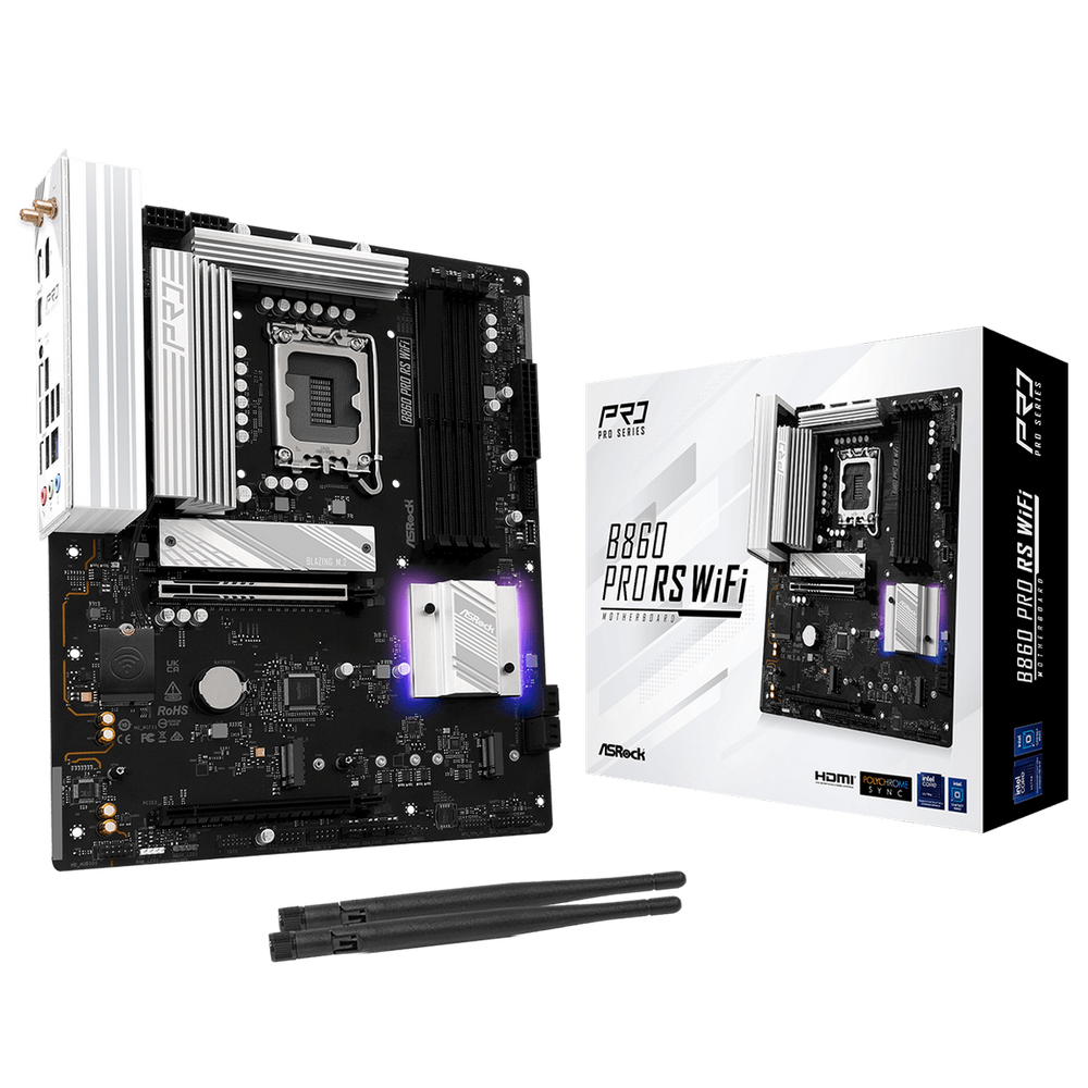 Материнская плата ASRock B860 PRO RS WIFI,