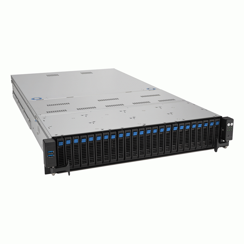 Серверная платформа/ ASUS RS720-E11-RS24U/10G/2.6KW/24NVMe/OCP/GPU (90SF01Z1-M008V0)