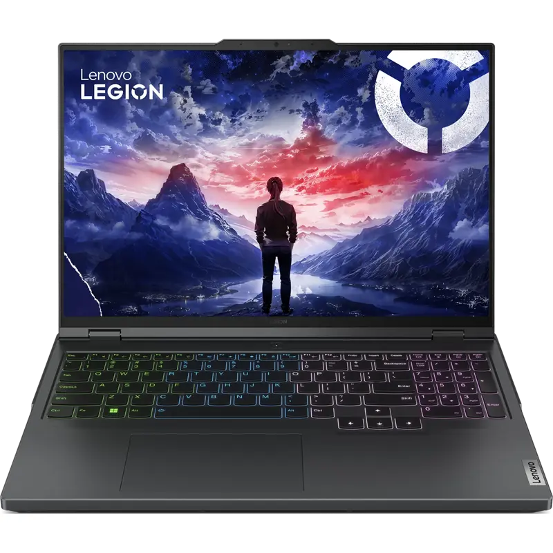 Ноутбук Lenovo Legion Pro 5 16IRX9 16"(2560x1600 IPS)/ Core i5 14500HX/ 32Gb/ 1Tb SSD/ noDVD/ RTX 4060 8Gb/ BT/ WiFi/ 80WHr/ 2.5kg/ onyx grey/ noOS + 300W, RU kbd (83DF00EARK)