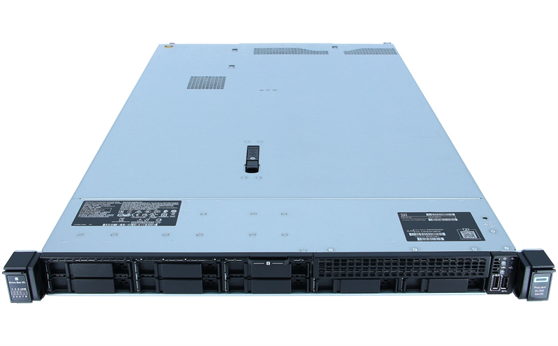 ProLiant DL360 G10 8SFF Rack(1U)/ no:CPU,Mem,HDD,DVD,PSU,HS,Fan,Net/ S100i(SATAonly/ RAID 0/ 1/ 5/ 10)/ iLOstd/ EasyRK (P19766-B21_BASE_NC)