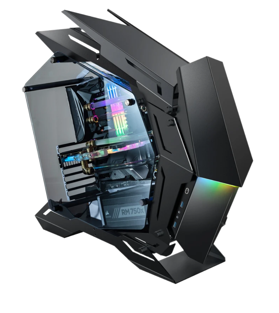 Корпус без блока питания/ Case JONSBO MOD-3, Full-Tower, TG, no fans, 2xUSB-A 3.0, EATX, ATX, mATX, mITX Black (MOD-3 BLACK)