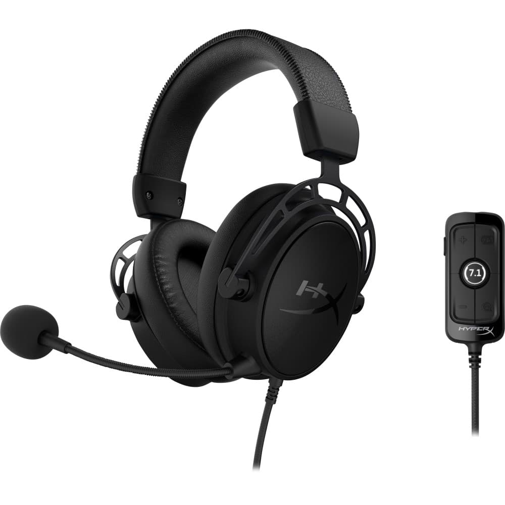 Картинка Гарнитура HP HyperX Cloud Alpha S Blackout HX-HSCAS-BK/WW (4P5L2AA) 