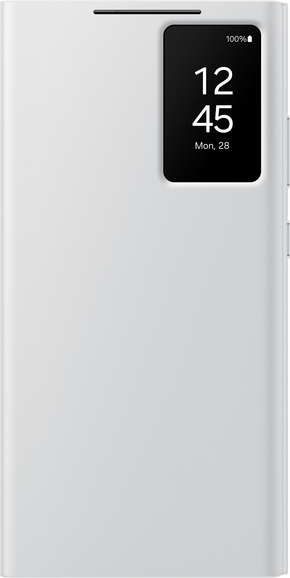 Чехол (флип-кейс) Samsung для Samsung Galaxy S24 Ultra Smart View Wallet Case S24 Ultra белый (EF-ZS928CWEGRU)