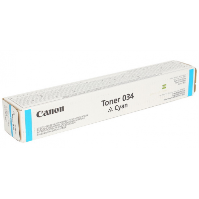 Тонер/ TONER 034 CYAN Тонер синий (9453B001)