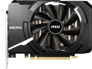 Видеокарта MSI PCI-E 4.0 RTX 3050 AERO ITX 8G OCV2 NVIDIA GeForce RTX 3050 8192Mb 128 GDDR6 1807/ 14000 DVIx1 HDMIx1 DPx1 HDCP Ret