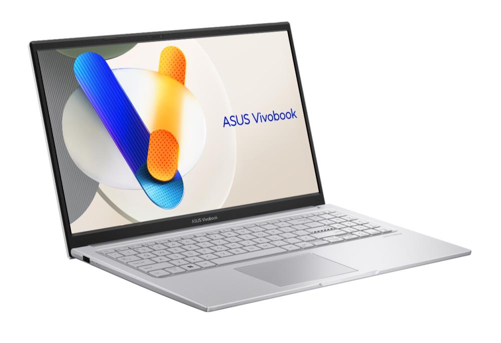 Ноутбук ASUS VivoBook Series X1504VA-NJ725 15.6" 1920x1080/ Intel Core i3-1315U/ RAM 8Гб/ SSD 512Гб/ Intel UHD Graphics/ ENG|RUS/ без ОС серебристый 1.7 кг 90NB10J2-M01E60