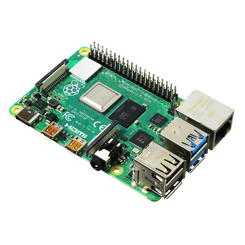 Raspberry Pi 4 Model B (RA608) Retail, 8GB RAM, Broadcom BCM2711 Quad core Cortex-A72 (ARM v8) 64-bit SoC @ 1.5GHz CPU, WiFi, Bluetooth, 40-pin GPIO, 2x USB 3.0, 2xUSB 2.0,2x micro-HDMI, Разъем питания USB-C (RASP4888/ RPI4-MODBP-8GB/ RPI-4B-8GB), (9311