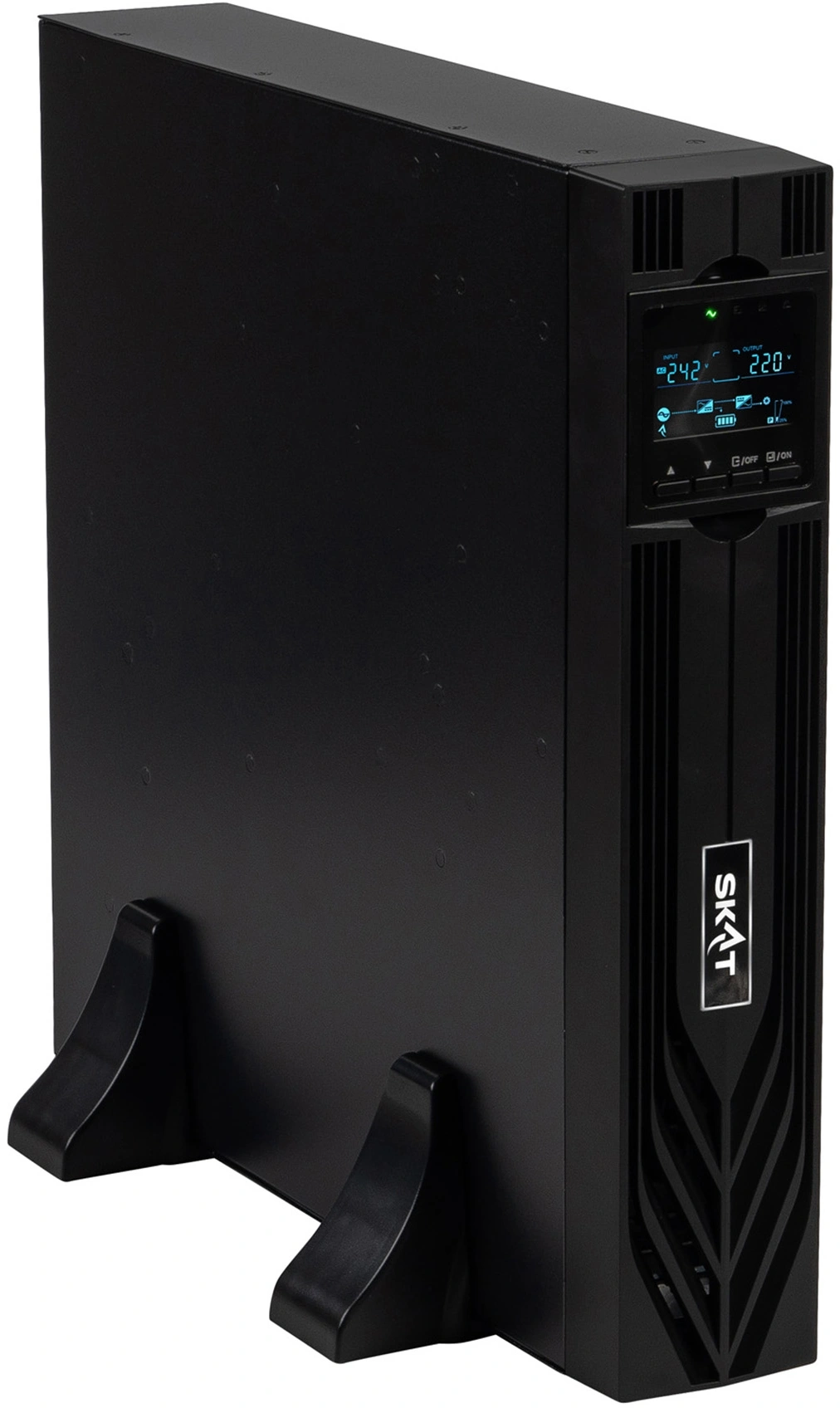 Источник бесперебойного питания Бастион 2000-Rack-ON-4X9-E P3 2000Вт 2000ВА черный (8769) (8769#MLN)