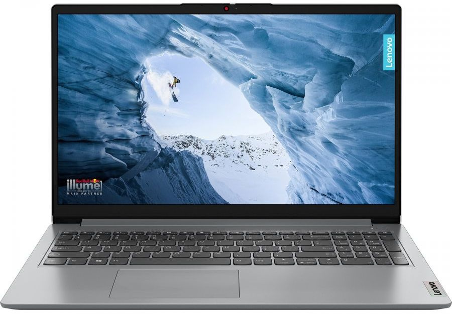 Ноутбук Lenovo IdeaPad 1 15IGL7 Celeron N4020 8Gb SSD256Gb Intel UHD Graphics 600 15.6" TN FHD (1920x1080) noOS grey WiFi BT Cam (82V700BPUE)