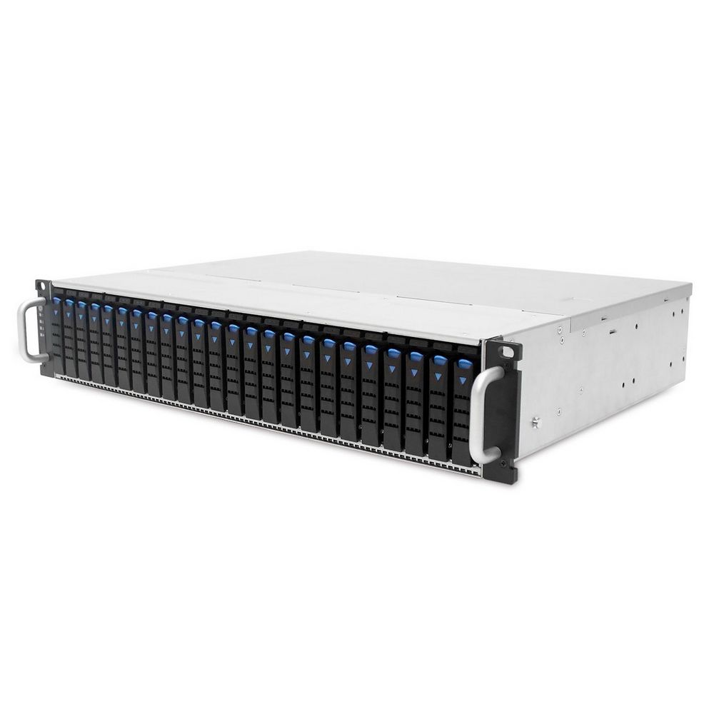 Корпус серверный AIC Bad Pack XJ1-20246-02 2U 24x 2.5" hot-swap bays, hot-swap JBOD with dual SAS 12G expander controller BMC, tool-less HDD tray, 550W 1+1 hot-swap redundant 80+ platinum, tool-less rail kit (35X series) bp (XJ1-20246-02||BP)
