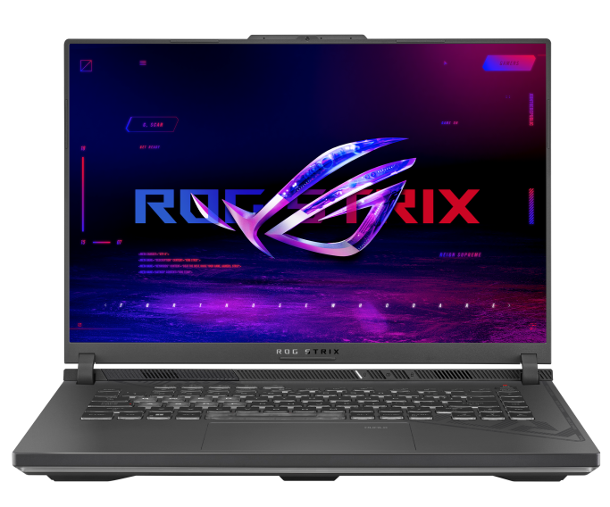 ASUS ROG Strix G16 G614JI-N4104 I9-13980HX/32Gb/1TB SSD/16,0"WQHD 2560X1440/ GeForce RTX 4070 8Gb/WiFi6/BT/Cam/DOS/2.6Kg (90NR0D42-M00DN0)