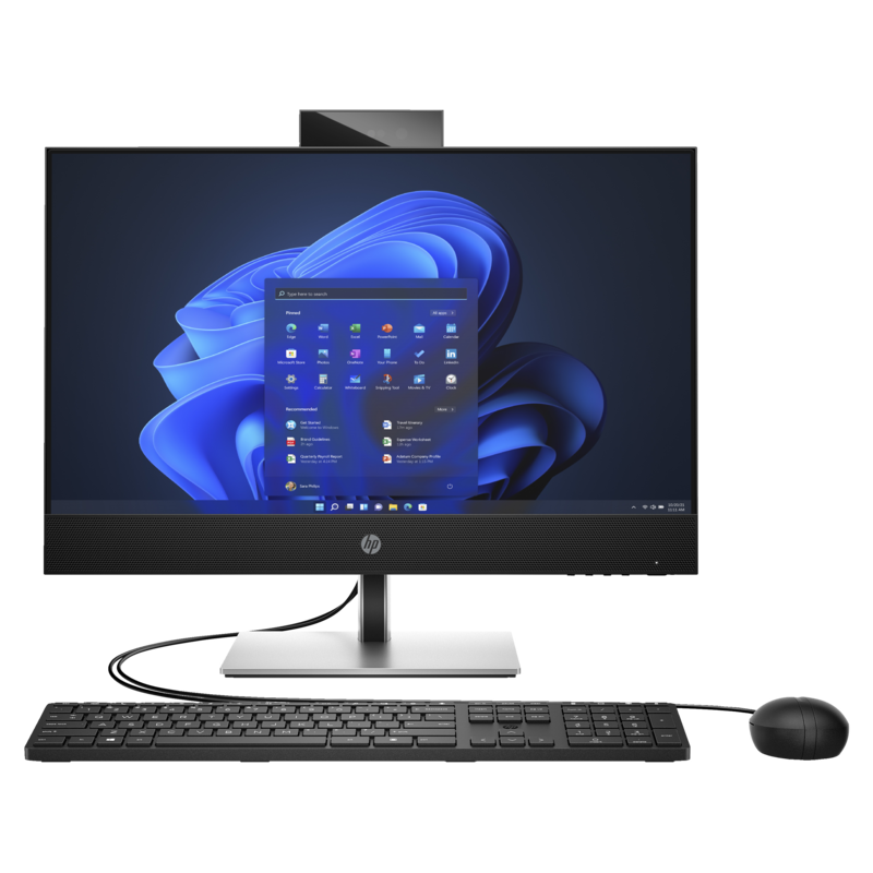 Моноблок HP ProOne 440 G9 AiO 23.8"(1920x1080 IPS)/Core i5 13500T(1.6Ghz)/8Gb/512SSDGb/noDVD/ 770/BT/WiFi/12.04kg/Black/DOS + Fixed Height Stand, Wi-Fi6 +BT 5.3, 5MP, HDMI, En_kbd, 3pin (884R3EA)