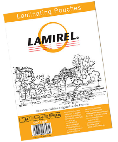 Пленка для ламинирования Lamirel, А4, 125мкм, 100 шт. (LA-78660)