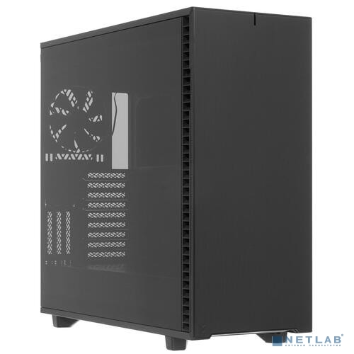 Корпус ПК без блока питания/ Case Fractal Design Define 7 XL TG Dark Tint, Full-Tower, 3x140mm, 2xUSB-A 2.0 + 2xUSB-A 3.2 + 1xUSB 3.2 Type-C EE-ATX, E-ATX, SSI-CEB, SSI-EEB, ATX, mATX, mITX Black (FD-C-DEF7X-03)