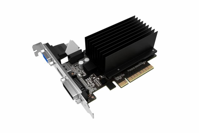 Видеокарта Palit PCI-E PA-GT710-2GD3H NVIDIA GeForce GT 710 2048Mb 64 DDR3 954/ 1600 DVIx1 HDMIx1 CRTx1 HDCP oem (NEAT7100HD46-2080H BULK)