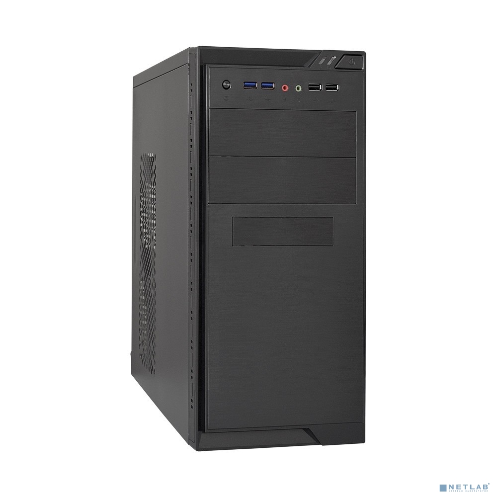 Exegate EX283238RUS Корпус Minitower ExeGate MA-372UX Black, mATX 2*USB+2*USB3.0, Audio