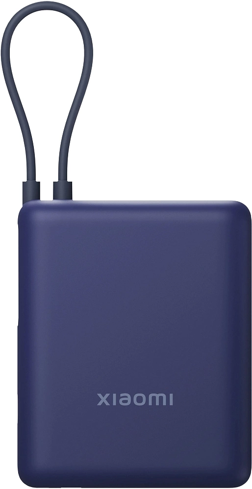 Мобильный аккумулятор Xiaomi BHR9341GL 10000mAh PD 33W 3A USB-A/USB-C синий