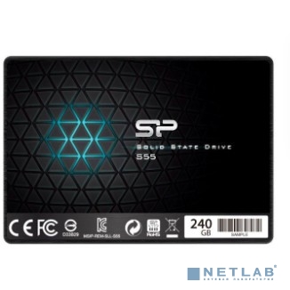 Solid State Disk Silicon Power Slim S55 240Gb SATA-III 2,5”/ 7мм 460MBs/ 450MBs SP240GBSS3S55S25