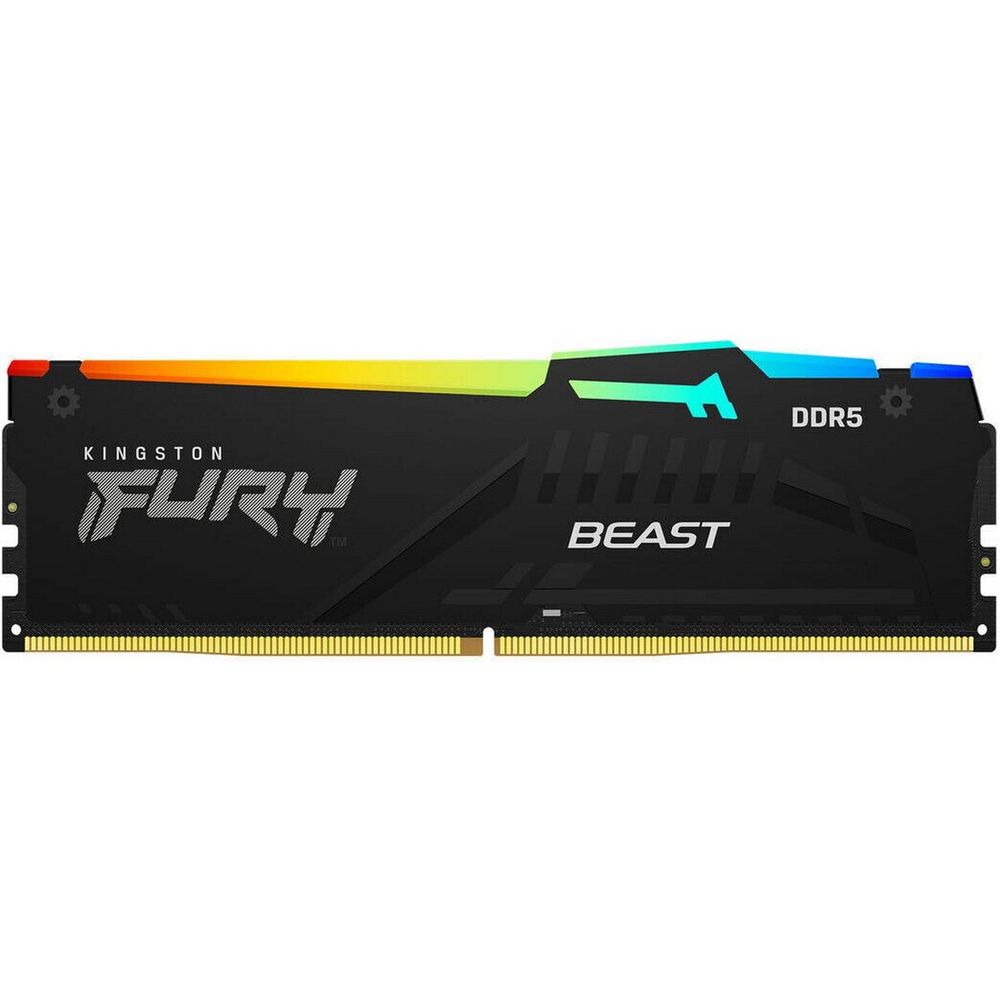 Память оперативная/ Kingston 16GB 6000MT/s DDR5 CL36 DIMM FURY Beast RGB EXPO (KF560C36BBE2A-16)